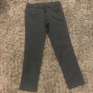 Gray Lululemon ABC pants